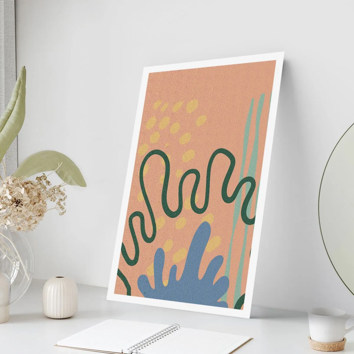 Pôster - Abstração: diversidade da natureza - 70x100 cm