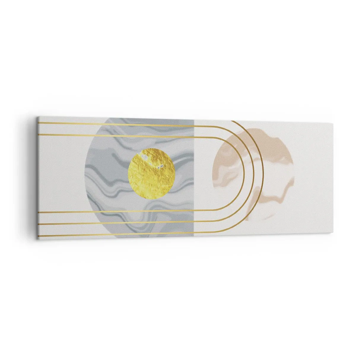 Quadro em tela - Brilho e claridade - 140x50 cm