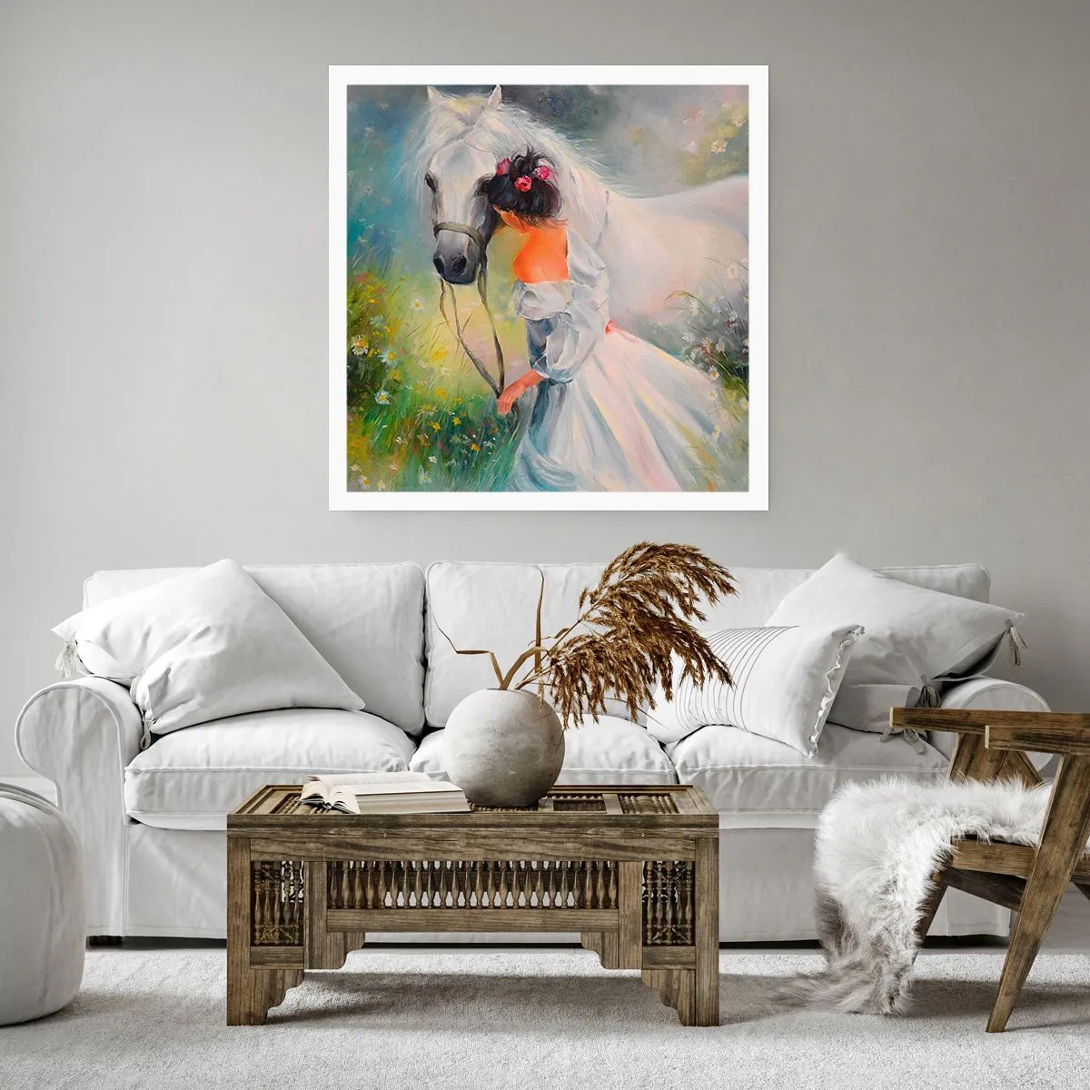 Pôster - Como um belo sonho - 40x40 cm