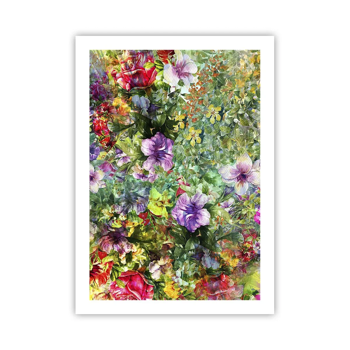Pôster - Nas flores para a perdição - 50x70 cm