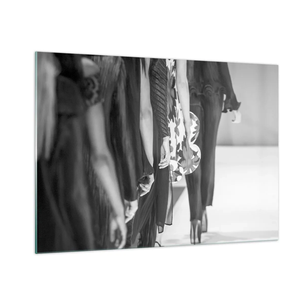 Quadro em vidro - Um desfile estiloso - 100x70 cm