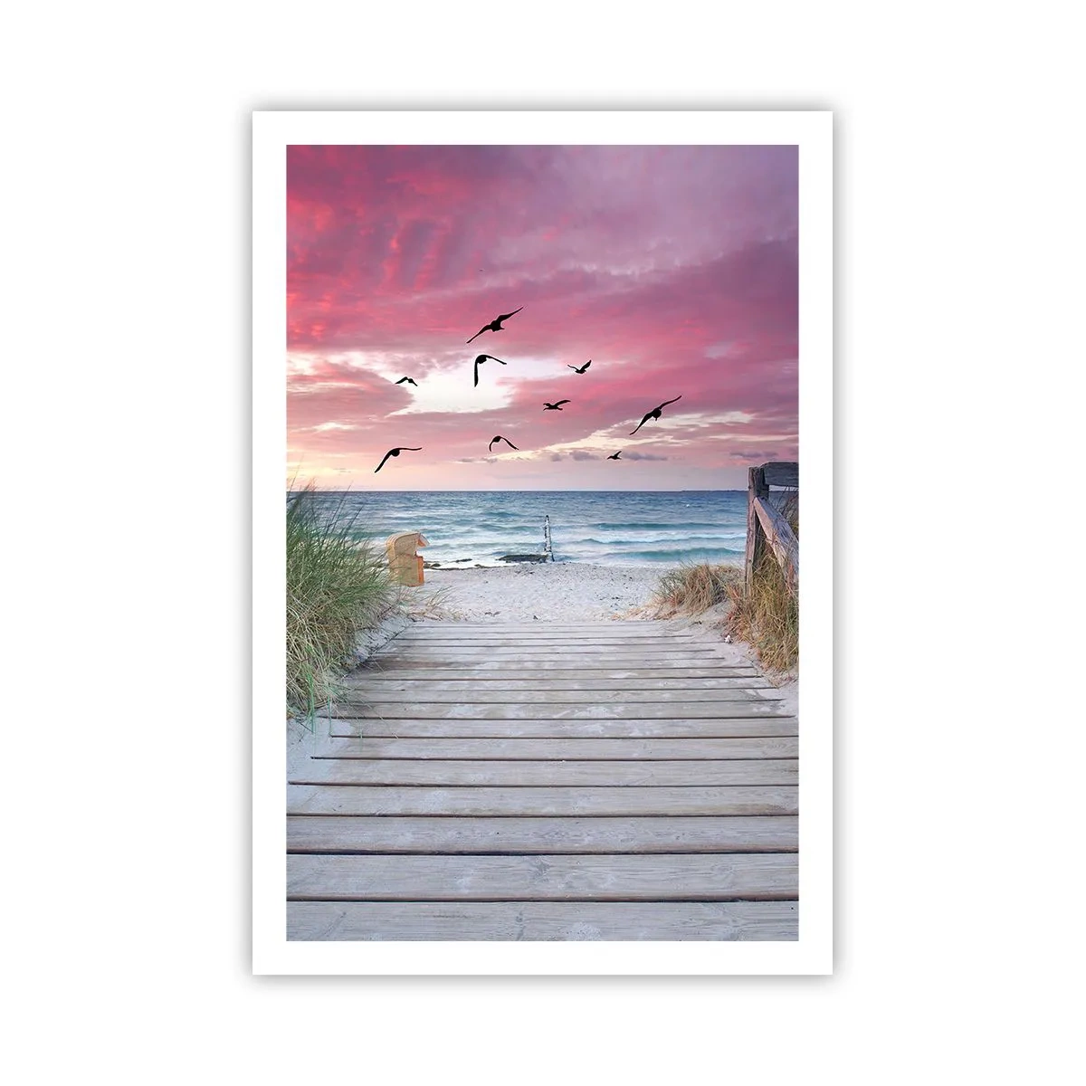 Pôster - Impressão do Báltico - 61x91 cm