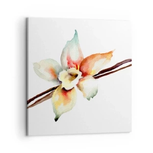 Quadro em tela - Doçura derramada com tinta - 50x50 cm