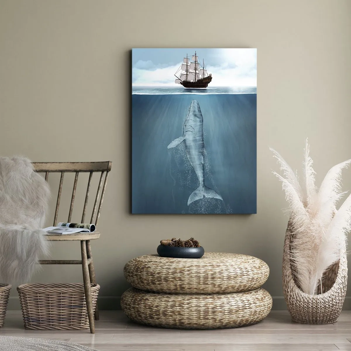 Quadro em tela - É melhor não saber - 50x70 cm