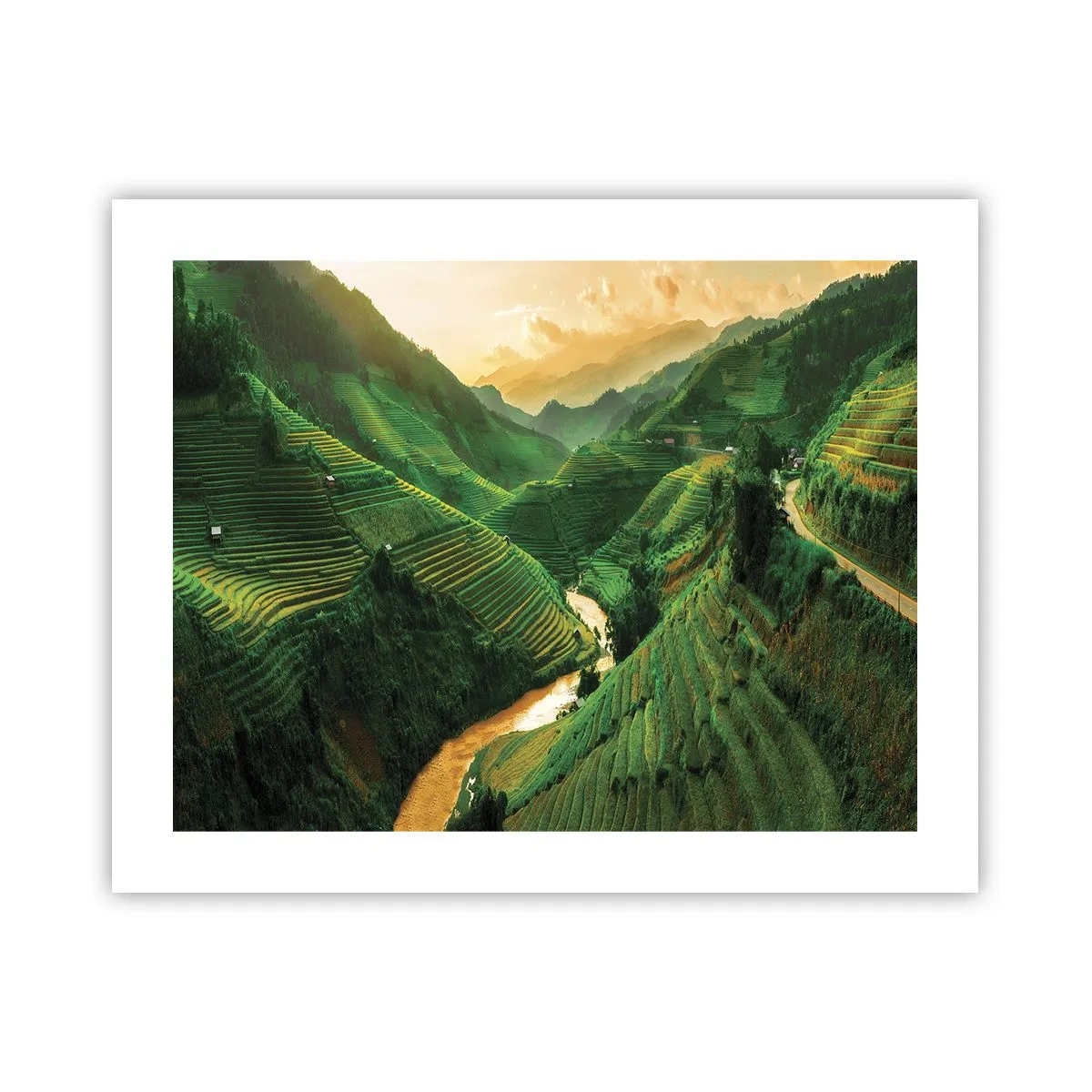 Pôster - Vale vietnamita - 50x40 cm
