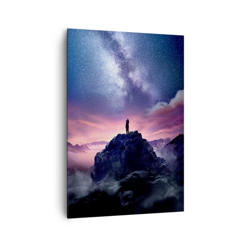 Quadro em tela - E sentiu a vida - 70x100 cm