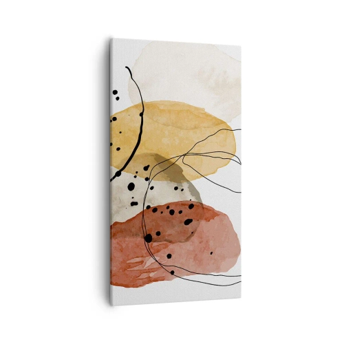 Quadro em tela - Como o ar leve e transparente - 55x100 cm