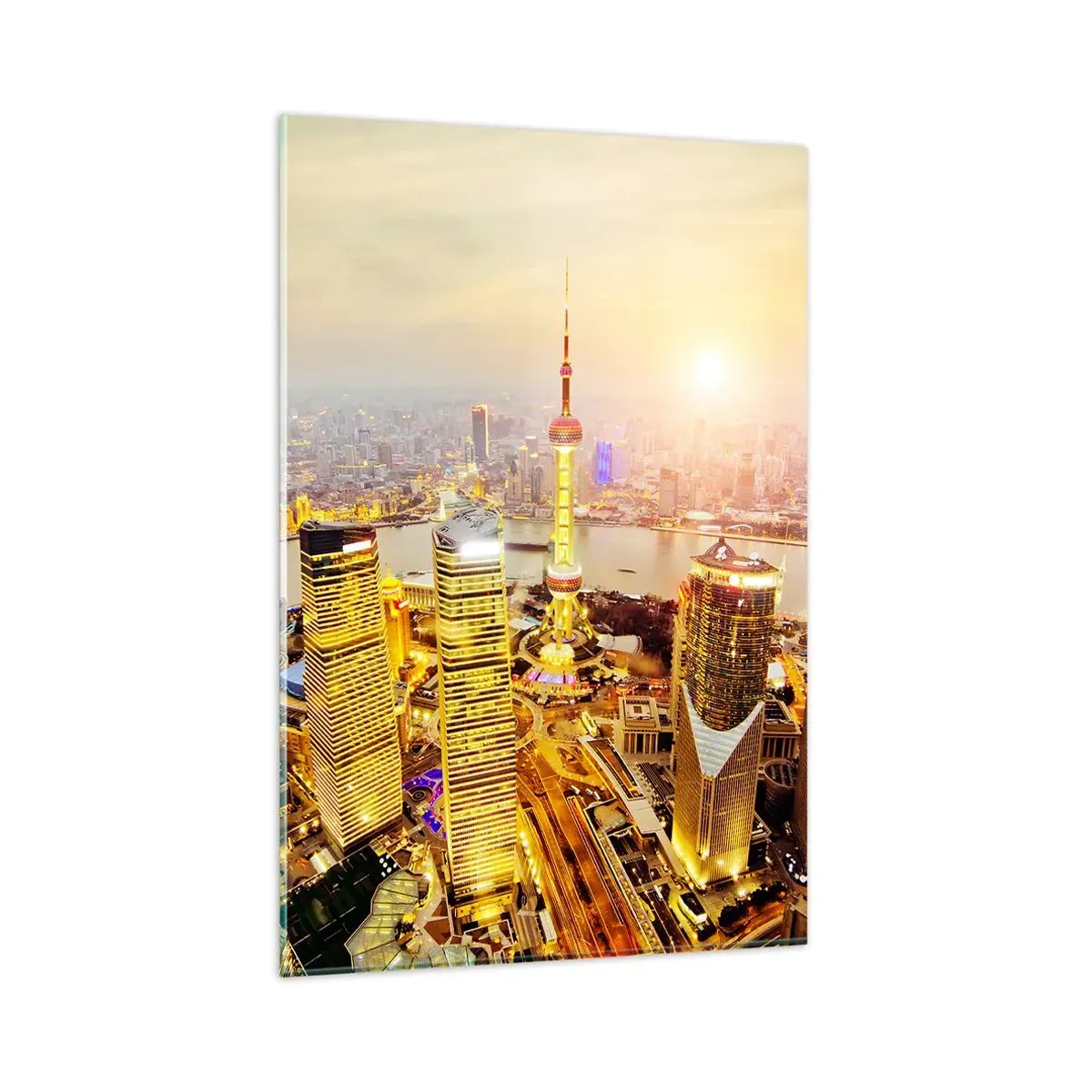 Quadro em vidro - Sonho asiático - 80x120 cm