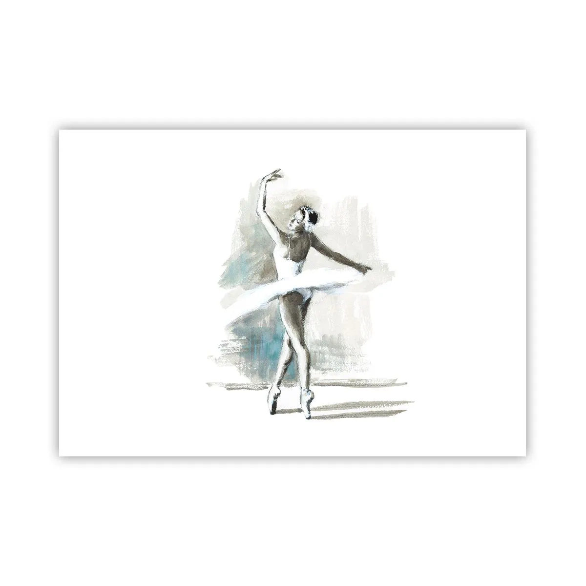 Pôster - Encantada num cisne - 100x70 cm