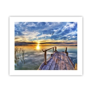 Pôster - O vento descansa - 50x40 cm