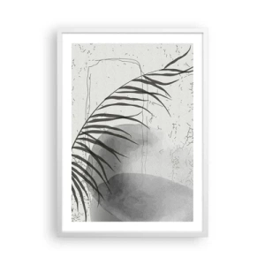 Pôster em moldura branca - O sutil exotismo da natureza - 50x70 cm