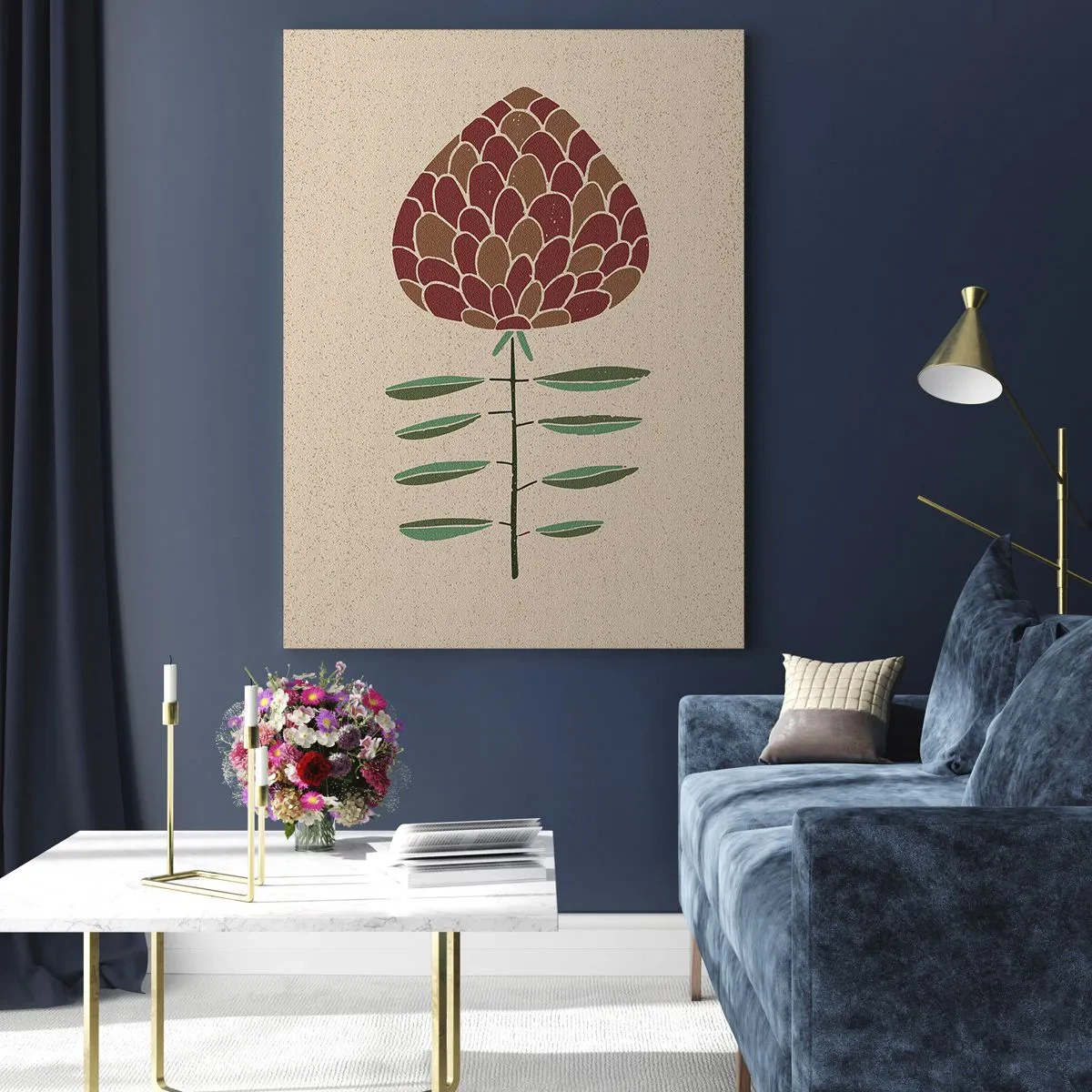 Quadro em vidro - Que grande coisa - 50x70 cm