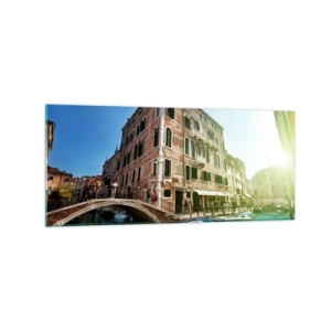 Quadro em vidro - Veneza - Amore Mio - 120x50 cm