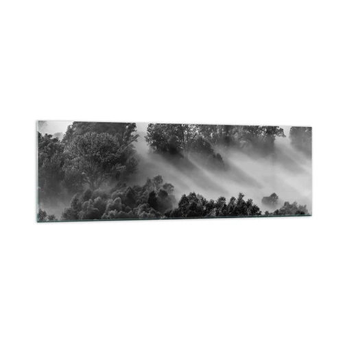 Quadro em vidro - Levantar-se do sono - 160x50 cm