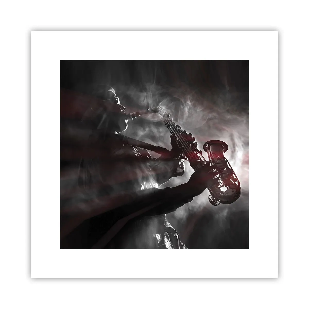 Pôster - Nos fumos do jazz - 30x30 cm