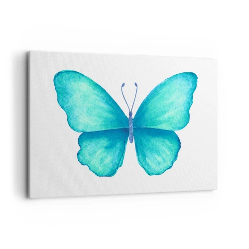 Quadro em tela - Turquesa por natureza - 100x70 cm