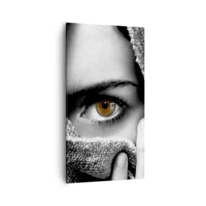 Quadro em tela - Descubra o mistério - 55x100 cm