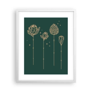 Pôster em moldura branca - A família RAMOS - 40x50 cm