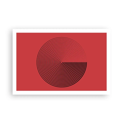 Pôster - Movimento circular - 91x61 cm