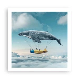 Pôster - Por que não? - 60x60 cm