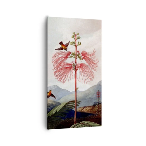 Quadro em tela - Em um paraíso tropical - 65x120 cm