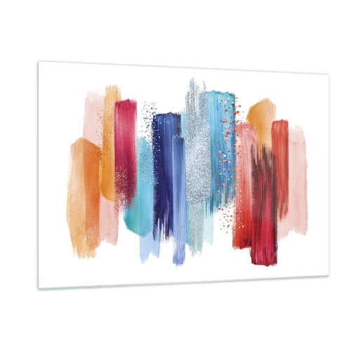 Quadro em vidro - Para cima e para baixo  - 120x80 cm