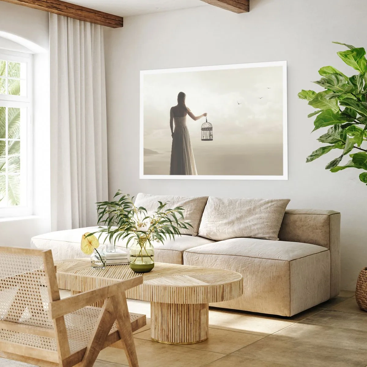 Pôster - Seja livre - 91x61 cm