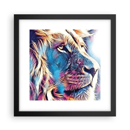 Pôster com moldura preta - A sabedoria da natureza - 30x30 cm