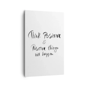 Quadro em tela - Como viver? - 80x120 cm