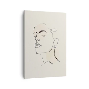 Quadro em tela - Olhar orgulhoso - 70x100 cm