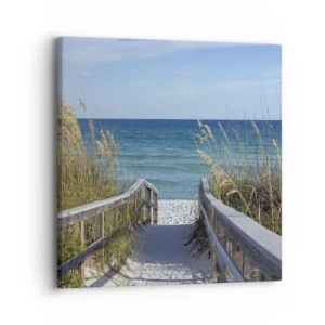 Quadro em tela - Ao sol, ao vento - 30x30 cm