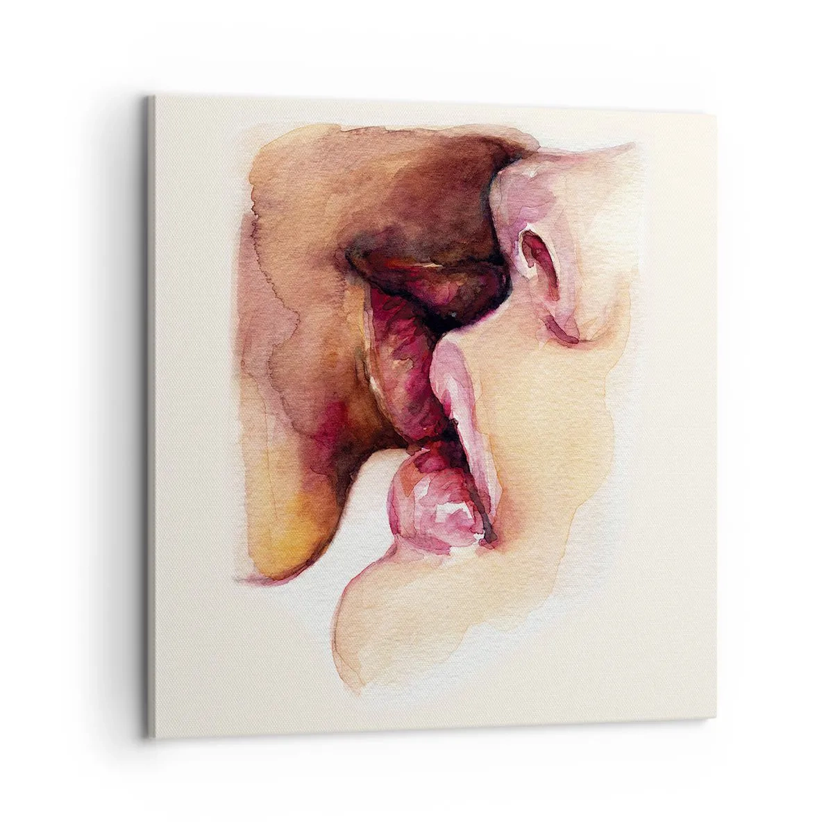 Quadro em tela - Como a noite e o dia, a terra e o céu - 60x60 cm