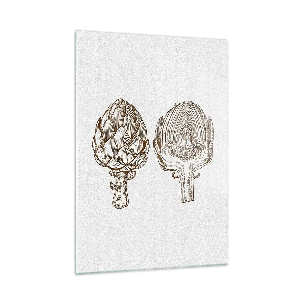 Quadro em vidro - Aula de anatomia - 50x70 cm