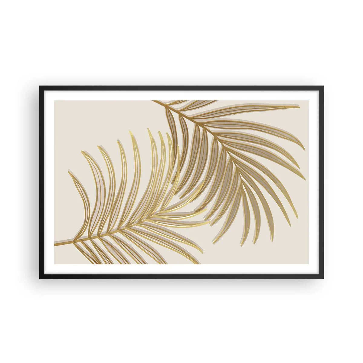 Pôster com moldura preta - Palma de Ouro! - 91x61 cm