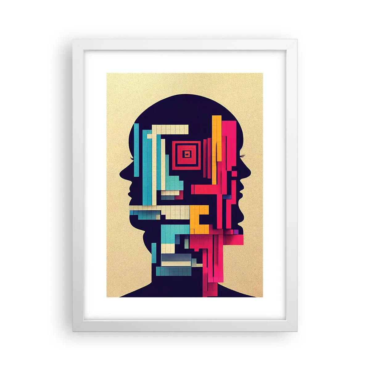 Pôster em moldura branca - Novos títulos - 30x40 cm