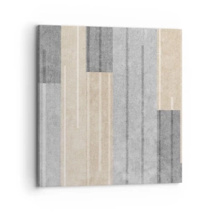 Quadro em tela - Composição: mantenha vertical - 70x70 cm