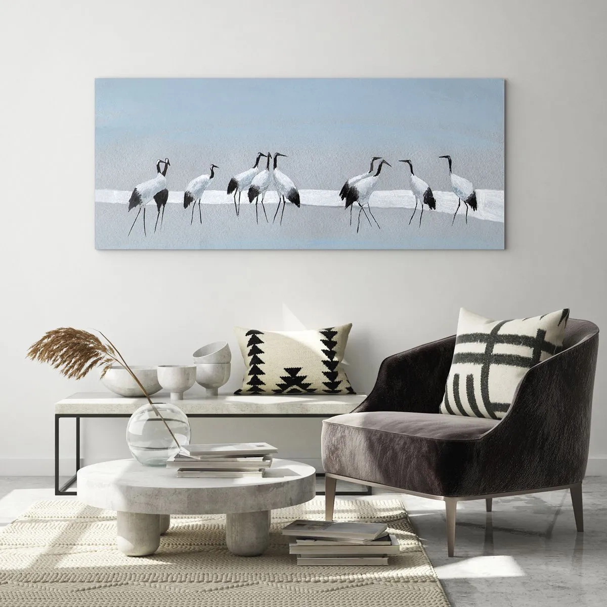 Quadro em vidro - Depois de um dia quente - 100x40 cm