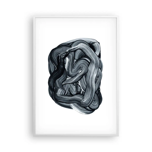 Pôster em moldura branca - Não é assim tão simples - 70x100 cm