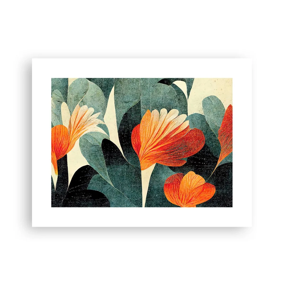 Pôster - O calor dos trópicos e o frescor da vegetação - 40x30 cm