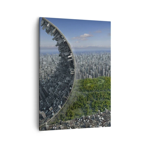 Quadro em tela - A natureza é eterna - 50x70 cm