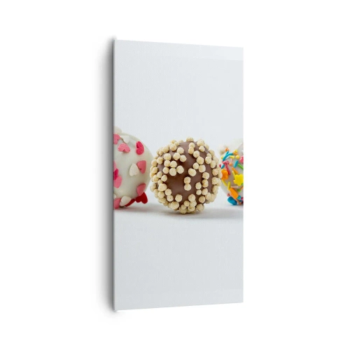 Quadro em tela - A vida pode ser doce - 65x120 cm