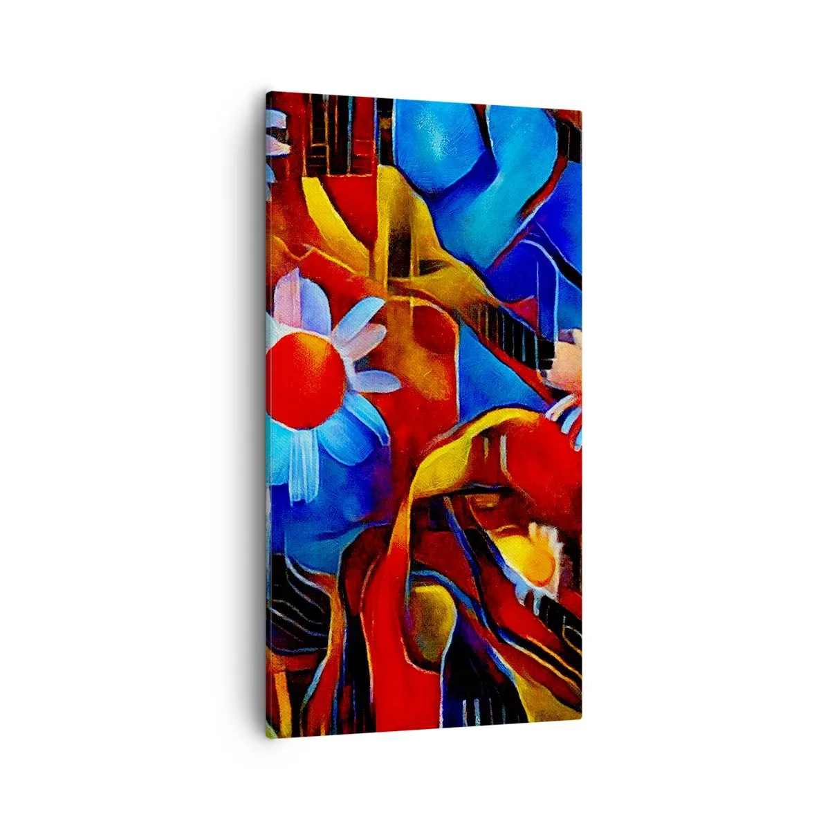 Quadro em tela - Cores da vida - 55x100 cm
