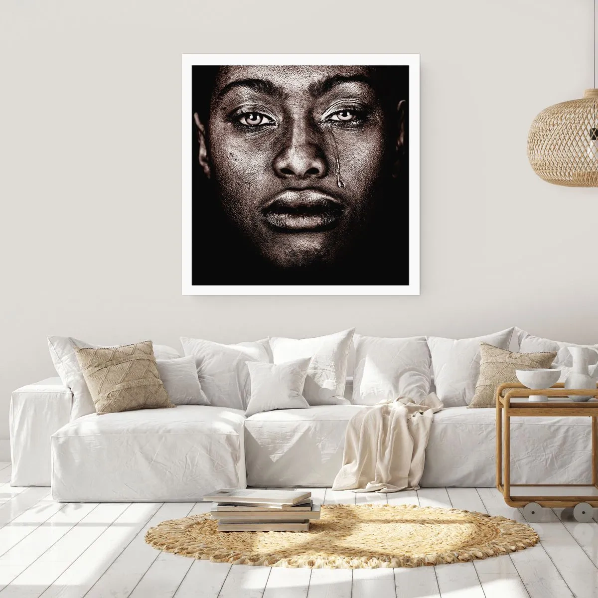 Pôster - Uma lágrima - 50x50 cm