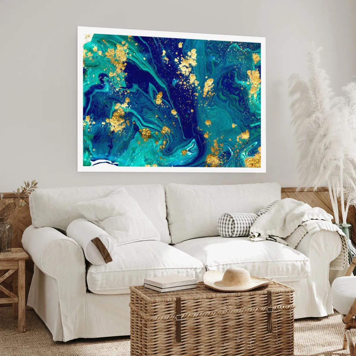 Pôster - Flocos de sol - 50x40 cm
