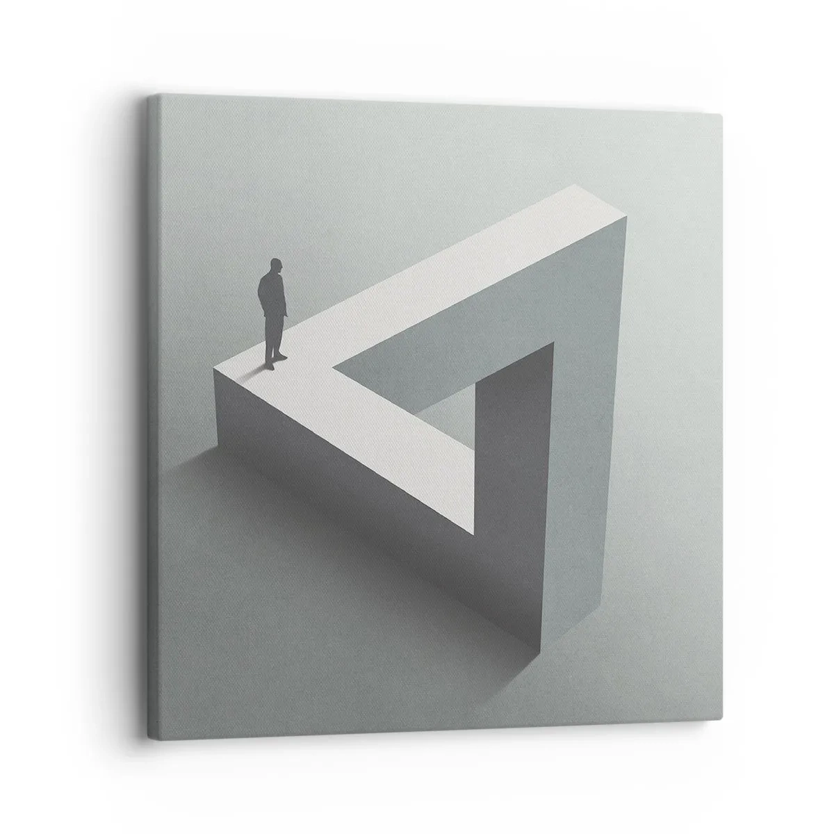 Quadro em tela - Mas é possível - 30x30 cm