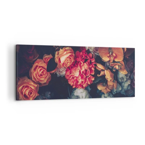 Quadro em tela - Como nos mestres holandeses - 100x40 cm