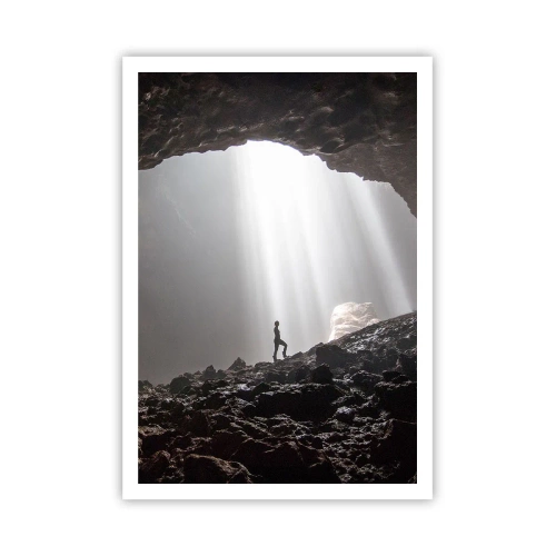 Pôster - Gruta luminosa - 70x100 cm
