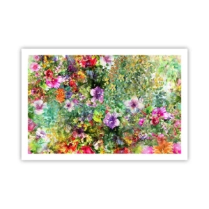 Pôster - Nas flores para a perdição - 91x61 cm