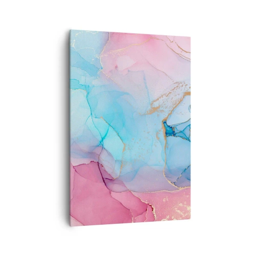 Quadro em tela - Encontro e difusão - 70x100 cm