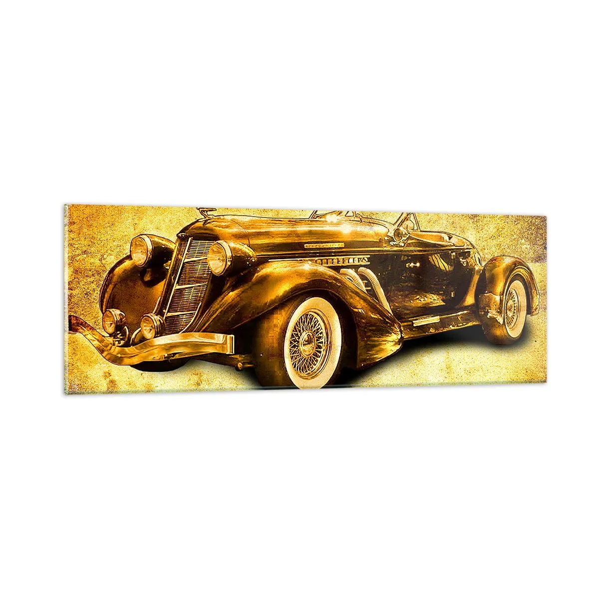 Quadro em vidro - Elite da elite - 90x30 cm